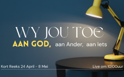 WY JOU TOE aan God