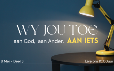 Wy jou toe aan iets
