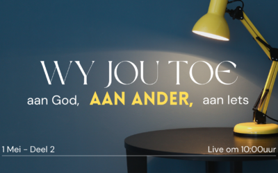 WY JOU TOE aan Ander