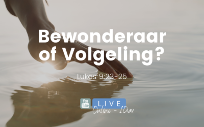 Bewonderaar of Volgeling