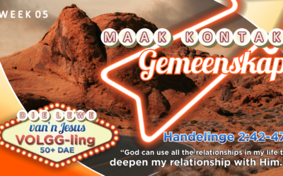 Maak kontak: Gemeenskap