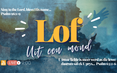 Lof uit een mond