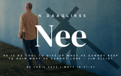 ‘n Daaglikse Nee