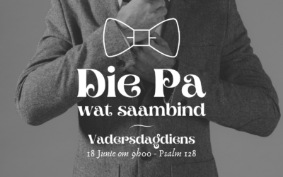 Die Pa wat saambind