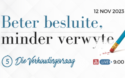 Die Verhoudingsvraag