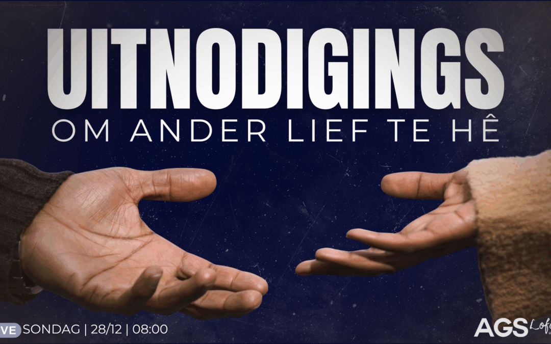 UITNODIGING OM ANDER LIEF TE HE